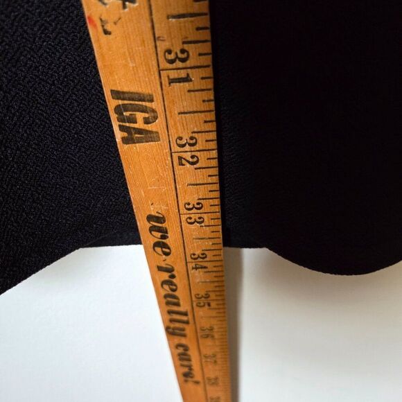 EUC PRETTY LITTLE THING BLACK DOUBLE V NECK TANK SHORT DRESS SIZE 8 / WOMENS SM - Picture 13 of 13